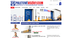 Desktop Screenshot of paletovevoziky.com
